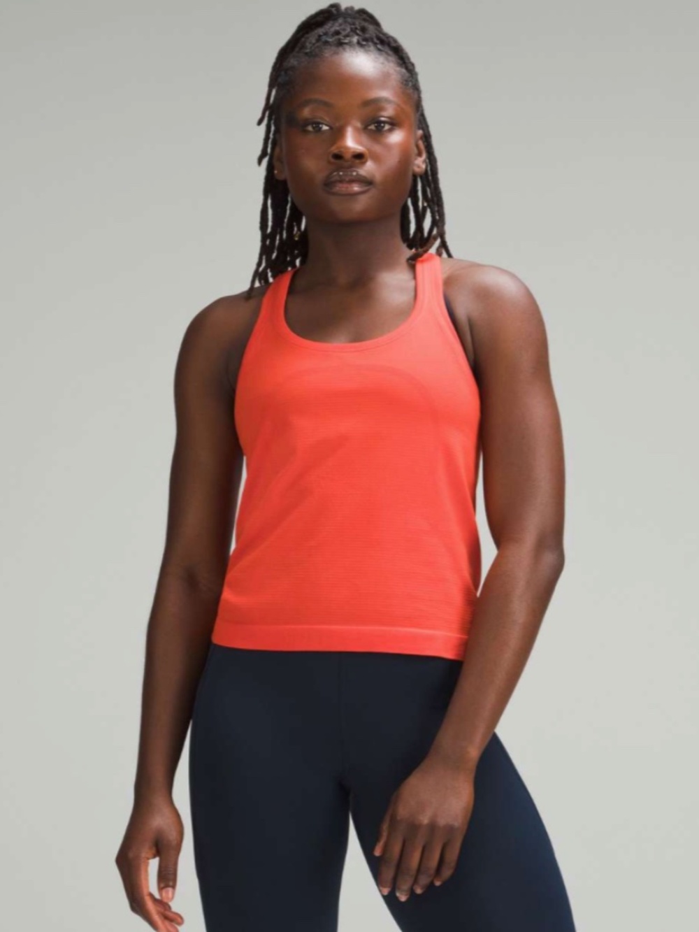 Lululemon Swiftly Tech Racerback Tank Top 2.0 *Race Length in Solar Orange 4